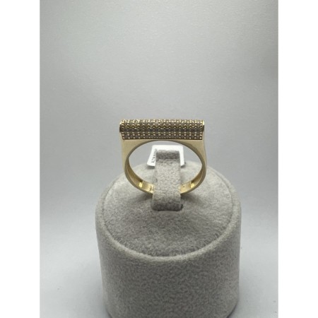 14 Ayar Toplu  Taşlı Altın Yüzük