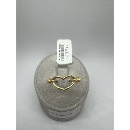 14 Ayar Kalpli Eklem Altın Yüzük