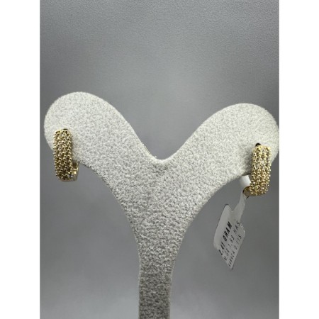 14 Ayar Fantazi Taşlı Altın Küpe