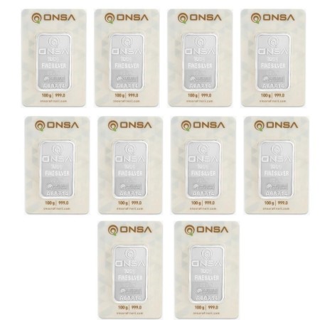 1 Kilo Külçe Gümüş Onsa