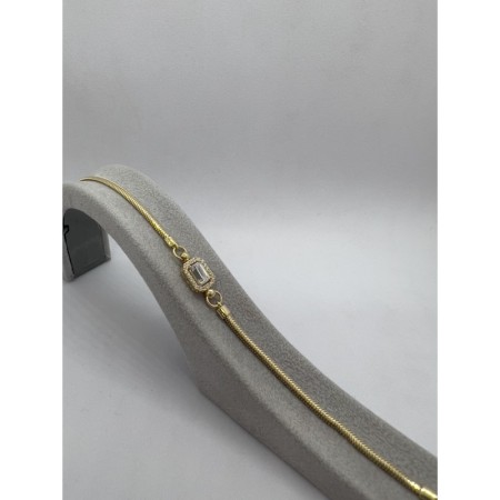 14 Ayar Balık Sırtı Baget Altın Bileklik